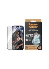 PanzerGlass Displayschutzglas »Matrix iPhone 15 Pro Max«, für iPhone 15 Pro Max, (1 St.)