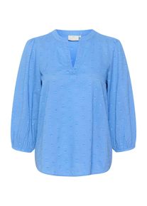 Kaffe Damer Bluse 'KA Jollia' azur St&oslash;rrelse M