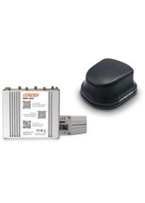 Selfsat MWR 4550 4G/LTE und WLAN Internet Router Komplettset bis 300 Mbps, inkl. 4G/5G ready Dachantenne, schwarz