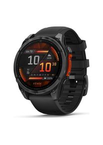 Garmin fenix 8 AMOLED Smart Watch - Slate Grey & Black, 47 mm, Black