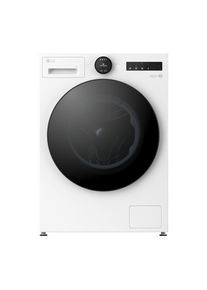 LG VX70 Series Direct Drive F4X7009TWB WiFi-enabled 9 kg 1400 Spin Washing Machine - White, White