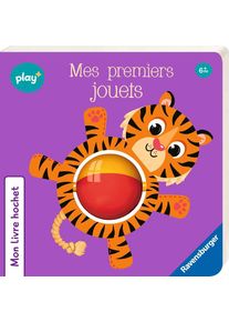 Play+ Mon Livre hochet: Mes premiers jouets - de 6 mois- Idée cadeau naissance / nouveau né - Ravensburger