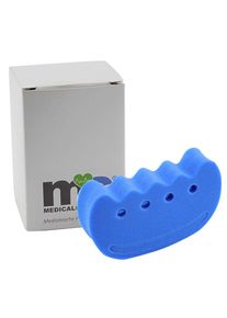 MC24 Hand Exerciser, Foam Material, Strengths Adjustable, Blue, 1 pc