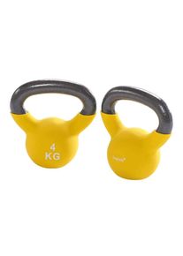 Pader top | VIT kettlebells, neoprene, 4,0 kg, yellow, 1 item