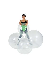 Behred exercise ball Opti, transparent, highly elastic, 55cm