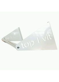 Top | VIT mat wall bracket of Pader, support tube, 68 cm, anthracite