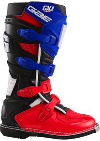 Gaerne GX-J, boots kids , color: Black/Blue/Neon-Yellow , size: 37 EU