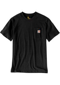 Carhartt Workwear K87 Pocket, t-shirt , kleur: zwart , maat: S