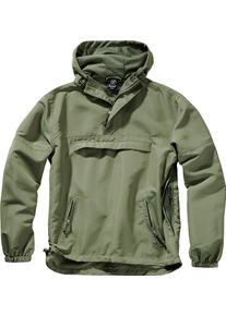 Brandit Summer Windbreaker, textile jacket , color: Olive , size: XL