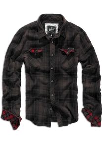 Brandit Duncan, camisa , cor: Vermelho/Castanho , tamanho: 3XL