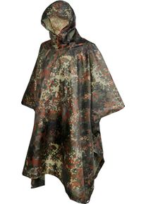 Brandit Ripstop, poncho , couleur: Flecktarn , taille: Taille unique