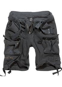 Brandit Savage Vintage, cargoshorts , colore: Nero , dimensione: 3XL