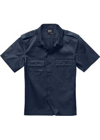 Brandit US, camicia manica corta , colore: Blu , dimensione: L
