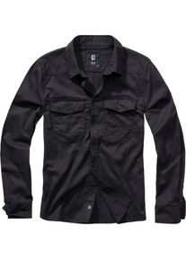 Brandit Flanell, camicia , colore: Nero , dimensione: M