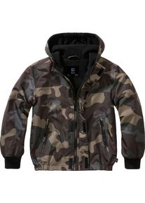 Brandit Windbreaker , textile jacket kids , color: Darkcamo , size: 170/176