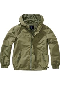 Brandit Windbreaker Summer, giacca tessile bambini , colore: Oliva , dimensione: 146/152
