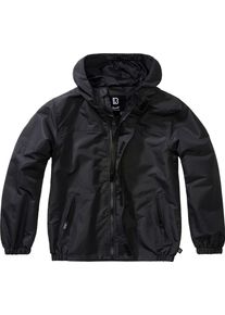 Brandit Windbreaker Summer, textieljas kinderen , kleur: zwart , maat: 122/128