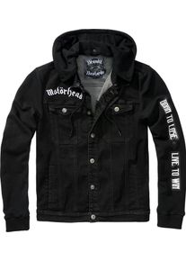 Brandit Motörhead Cradock, casaco de ganga , cor: Preto/Branco/Vermelho , tamanho: 3XL