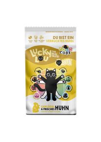 1,7kg Lucky Lou Adult alimento secco per gatti a base di pollame e pollo