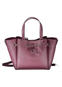 Guess Jeans Elegant Purple Handbag with Versatile Straps