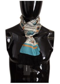 Dolce & Gabbana Dolce &amp;amp; Gabbana Multicolor Silk Seashell Printed Scarf