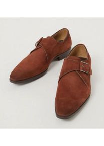 Giorgio 38201 suede gesp schoen in cognac kleur