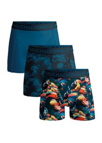 MUCHACHOMALO Heren 3-pack boxershorts print/effen