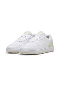Puma Leren sneakers "Doublecourt Summer" wit - 45% | Maat: 40 |