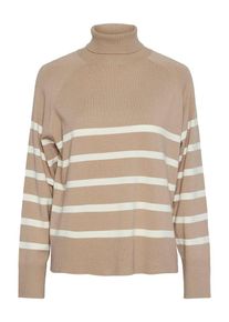 Pieces Coltrui "Sia" beige/wit - 49% | Maat: XL |
