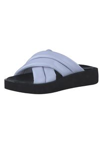s.Oliver S. Oliver Leren slippers lila/zwart - 67% | Maat: 41 |