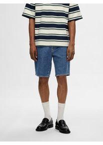 Selected Homme Spijkershort blauw - 68% | Maat: S |