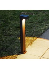 LOOM Design LED-Wegeleuchte Arn, corten, Höhe 70 cm, Alu