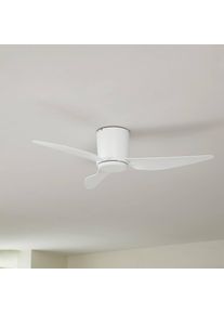 LINDBY Deckenventilator Aulo, weiß, DC, leise, Ø 123 cm