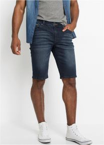 Bermuda en jean extensible Slim - bleu - taille 48 avec coton - bonprix
