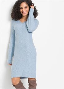 Robe en maille - bleu - taille 46/48 (L) - bonprix