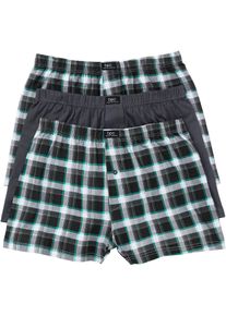 Lot de 3 caleçons - noir - taille 6 (L) avec coton - bonprix
