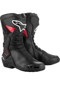 Alpinestars SMX-6 V3, boots Drystar , color: Black/Red , size: 44 EU