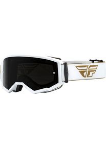 Fly Racing Zone, lunettes de protection , couleur: Gris/Bleu Bleu Teinté