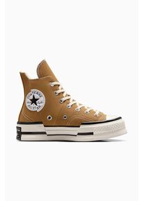 Converse tenisi Chuck 70 Plus femei, culoarea maro, A12321C