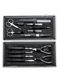 ERBE® ERBE Manicure-etuis Imperial etui Luxus, 13-delig, zwart Manicuresets Unisex