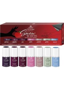 alessandro Striplac Peel Or Soak Sets Snow White & Seven Colours Set Nagelsets Dames 3 ml