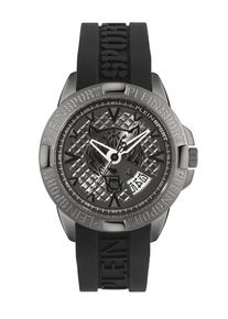Plein Sport Montre à affichage analogique ' TOUCHDOWN ' Homme gris taille One Size