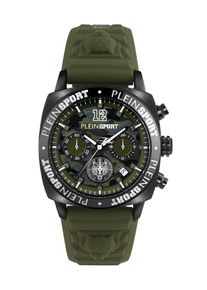 Plein Sport Montre à affichage analogique 'WILDCAT' Homme vert taille One Size