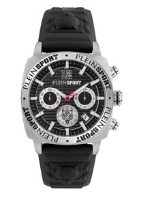 Plein Sport Montre à affichage analogique 'WILDCAT' Homme argent taille One Size