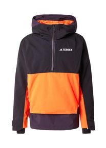 adidas terrex Outdoorjacke 'Xperior' Herren dunkellila / orange / schwarz / weiß Größe S