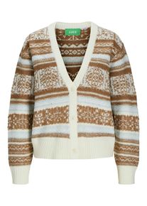 Jack & Jones JJXX Kardigan 'JXGALILEA' dla kobiet pastelowy niebieski / brązowy / skorupka od jajka Rozmiar M