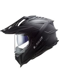 LS2 MX701 Explorer Solid, adventure helmet , color: Matt-Black , size: L
