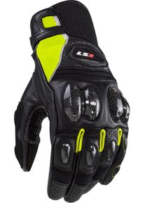 LS2 Spark II, gants , couleur: Noir/Jaune N&eacute;on , taille: 3XL