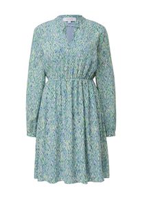 comma, comma casual identity Dames Jurk marine / lichtblauw / lichtgeel / lichtgroen 40