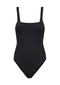 Shiwi Dames Badpak 'RENEE' basaltgrijs / zwart XS
